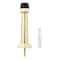 National Hardware Powell 5/8 in. W X 3-19/32 in. L Zinc Brushed Gold Gold Door Stop Mounts to door a N830-532 - alternate 5